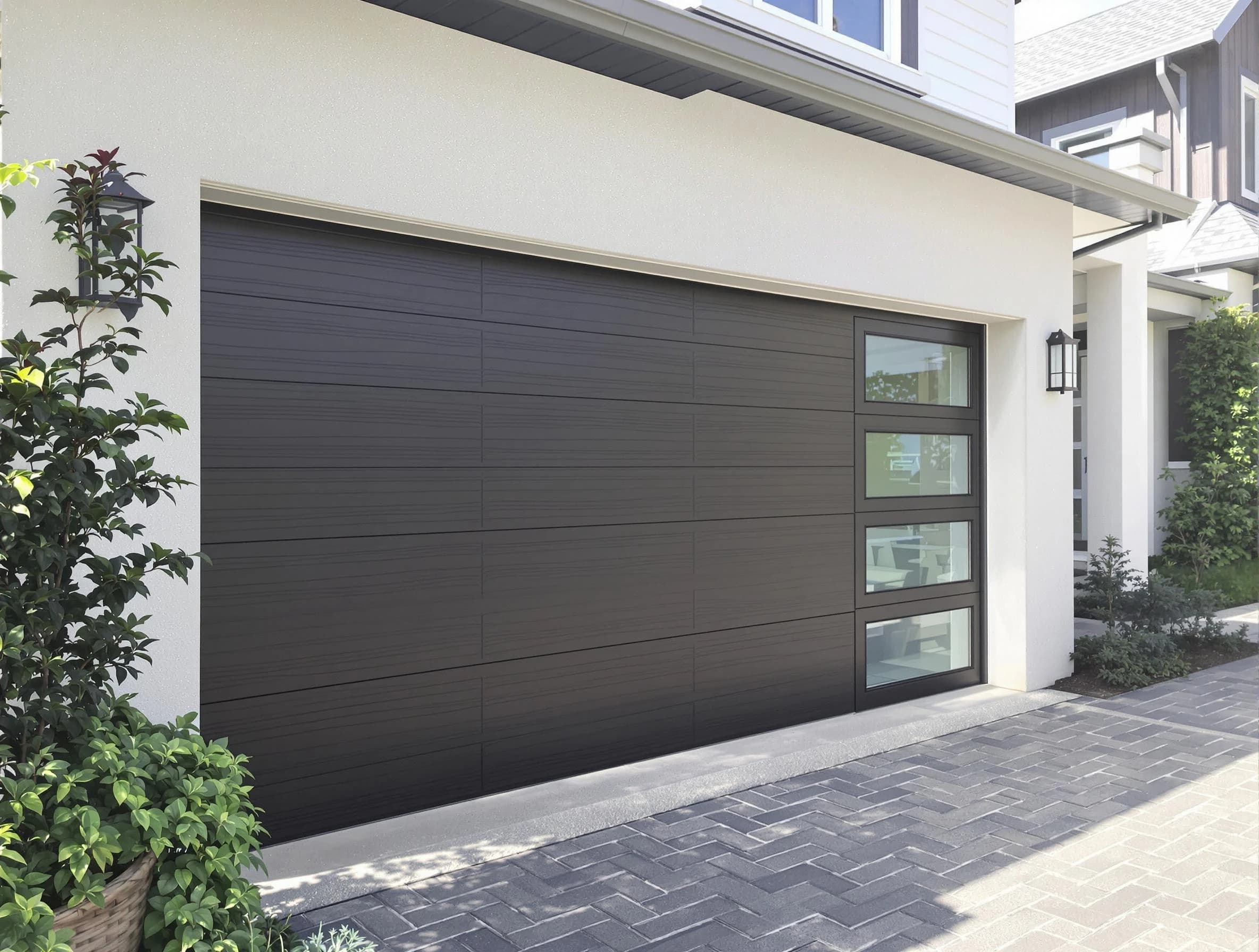 Custom garage door installation by Methuen Town Garage Door Repair in Methuen Town
