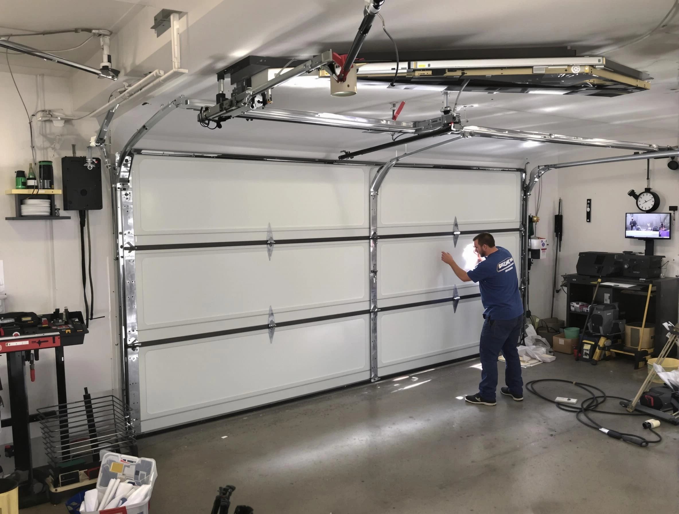 Professional garage door repair service by Methuen Town Garage Door Repair in Methuen Town