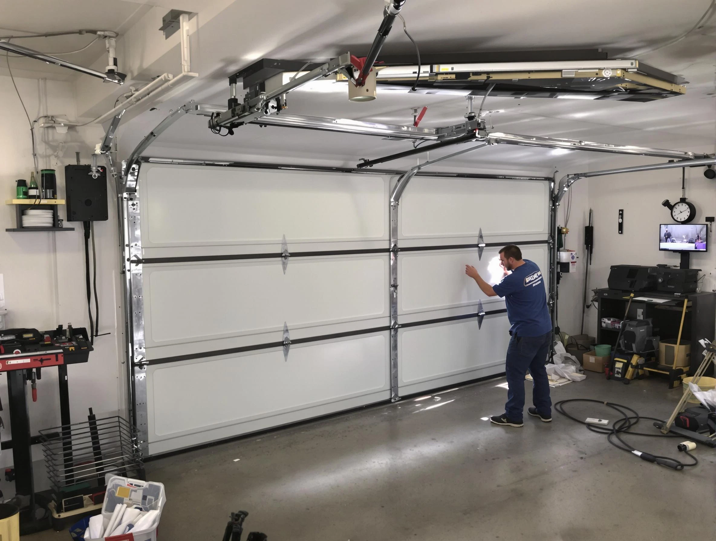 Professional garage door repair service by Methuen Town Garage Door Repair in Methuen Town
