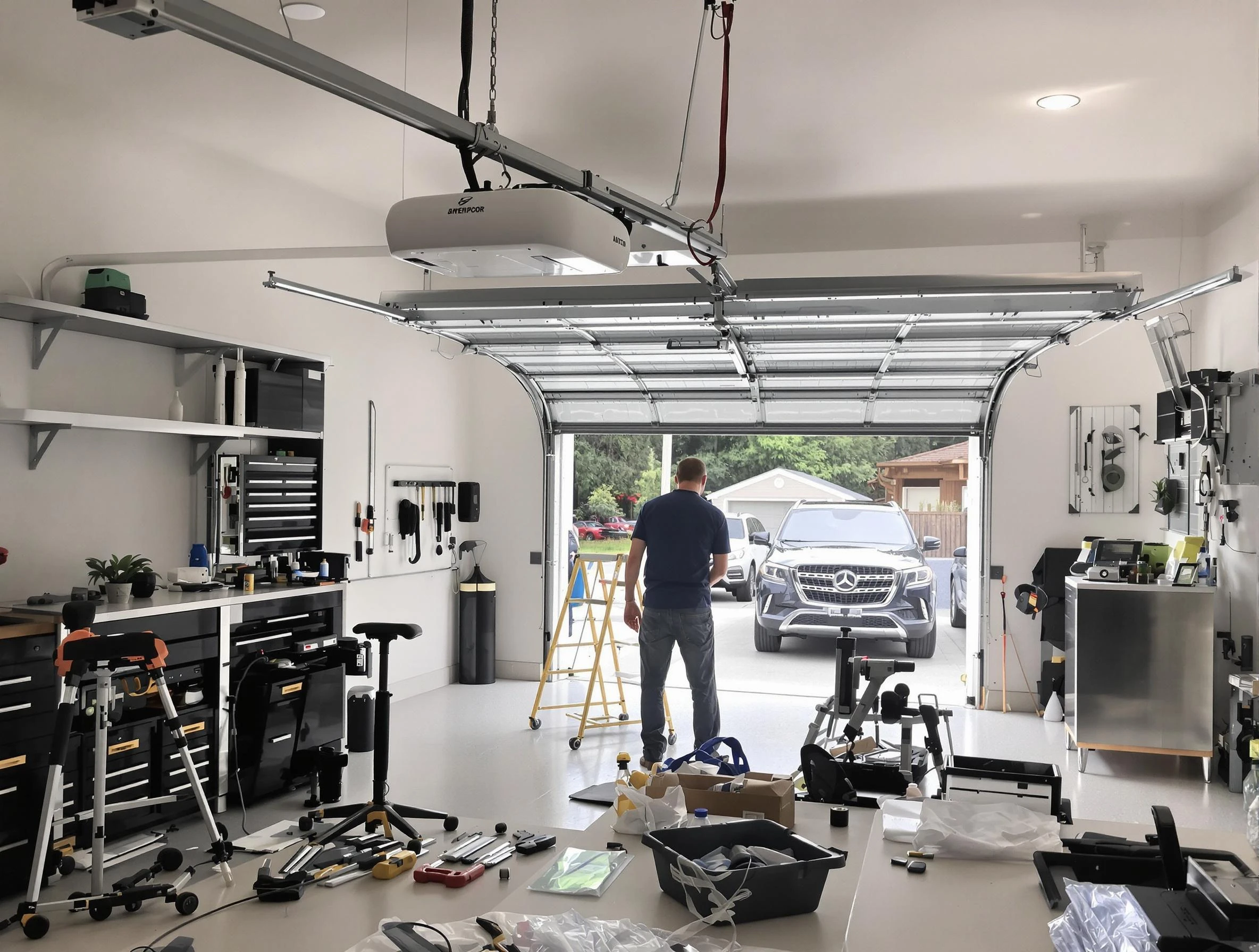 Garage door opener installation by Methuen Town Garage Door Repair in Methuen Town